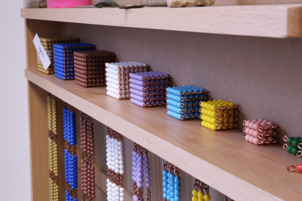 materiel montessori pour compter